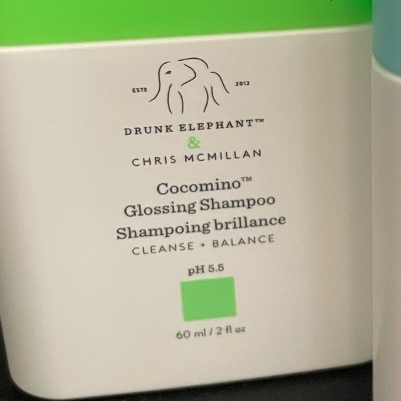 Drunk Elephant Little Cocomino Glossing Shampoo & Marula Cream Conditioner - Picture 3 of 3